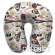 Travel Pillow Sushirific Sushi Memory Foam U Neck Pillow for Lightweight Support in Airplane Car Train Bus - B07VD4DT56